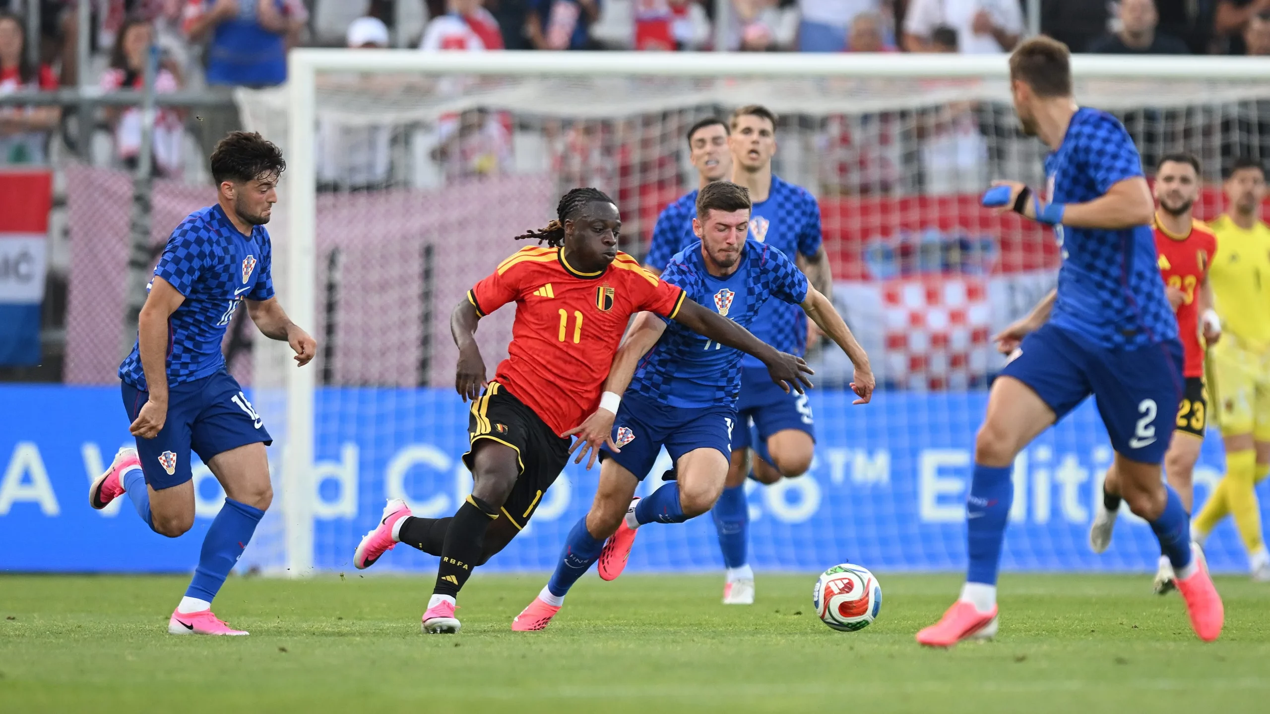 Croácia x Bélgica. (Photo by Jurij Kodrun/Getty Images)