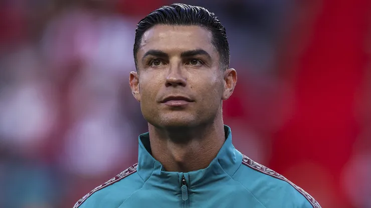 LEIRIA, PORTUGAL - JUNE 10: Cristiano Ronaldo of Portugal during the International Friendly match between Portugal and Nigeria at Estadio Dr Magalhaes Pessoa on June 10, 2026 in Leiria, Portugal. (Photo by Carlos Rodrigues/Getty Images)