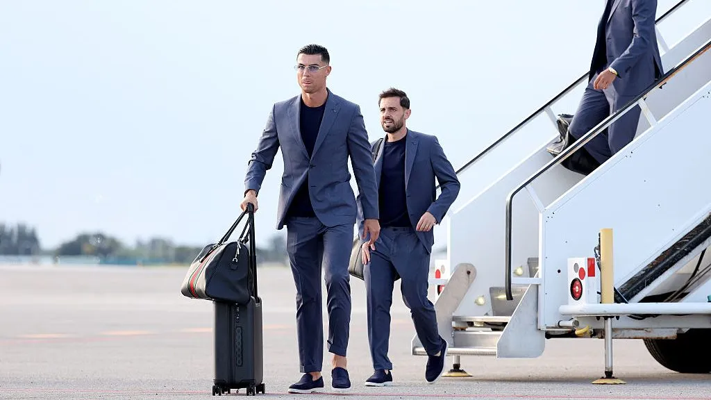 Cristiano Ronaldo desembarca na Flórida para disputar o que deve ser sua última Copa –  (Photo by Leonardo Fernandez/Getty Images)