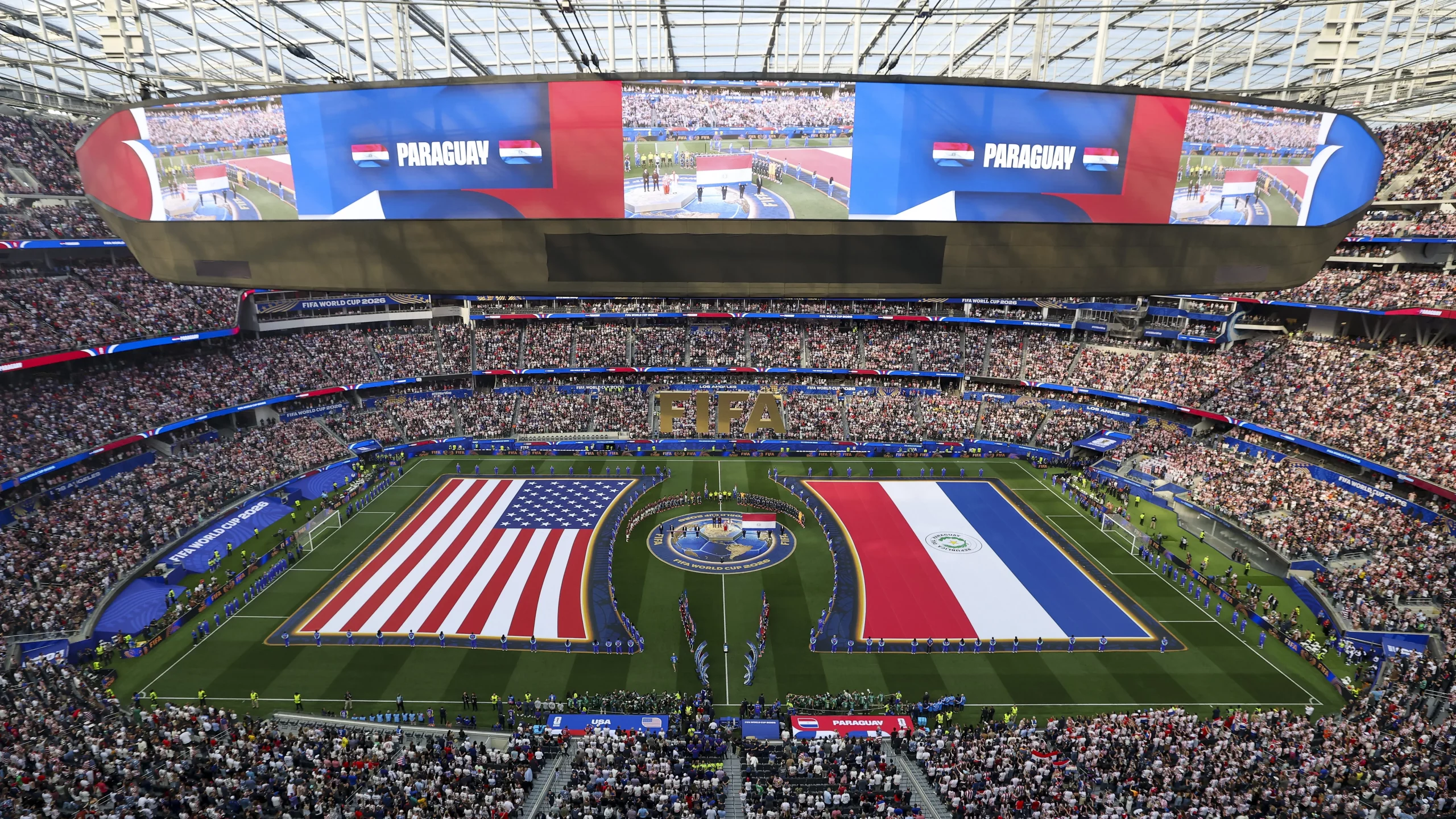 SoFi Stadium, em Los Angeles. (Photo by Harry How/Getty Images)