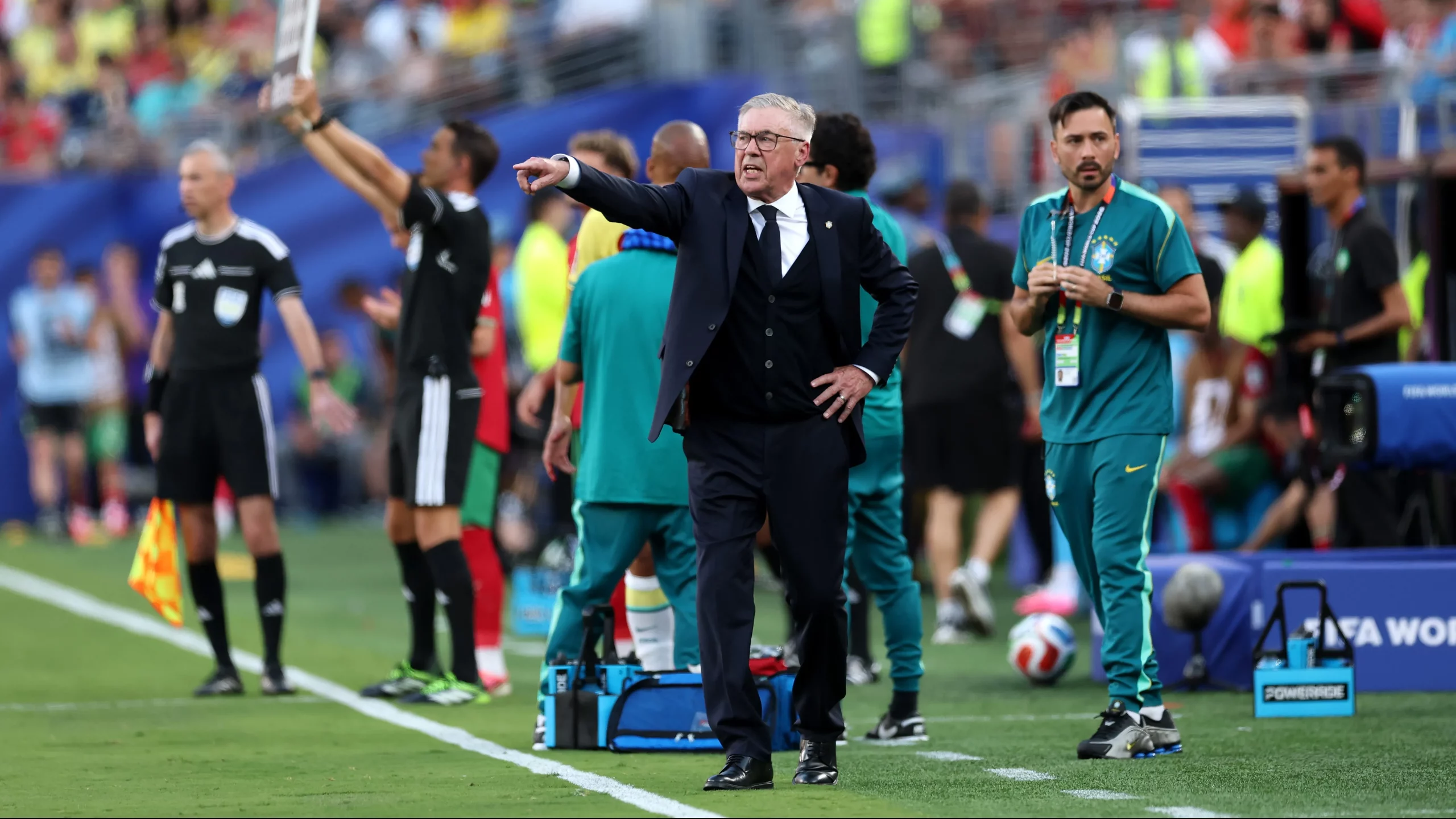 Ancelotti também foi assunto - (Photo by Darrian Traynor/Getty Images).