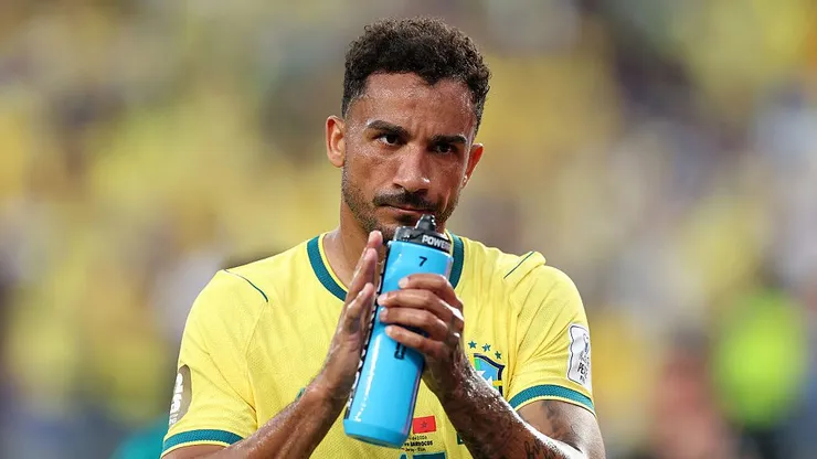 EAST RUTHERFORD, NEW JERSEY - JUNE 13: Danilo #13 of Brazil following the FIFA World Cup 2026 Group C match between Brazil and Morocco at New York New Jersey Stadium on June 13, 2026 in East Rutherford, New Jersey. (Photo by Dan Mullan/Getty Images)