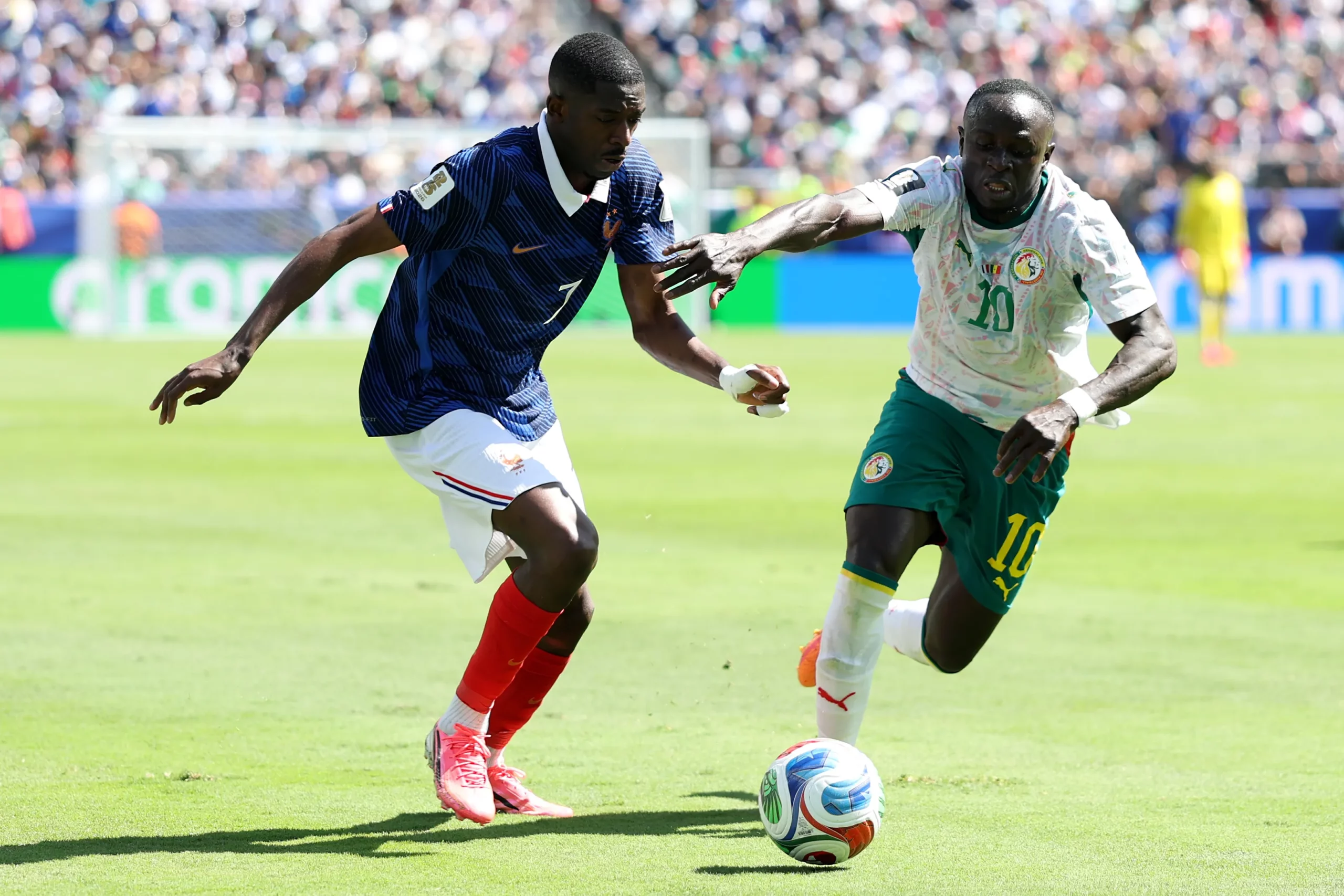 Sadio Mané comanda o Senegal na Copa 2026. Foto: Al Bello/Getty Images.