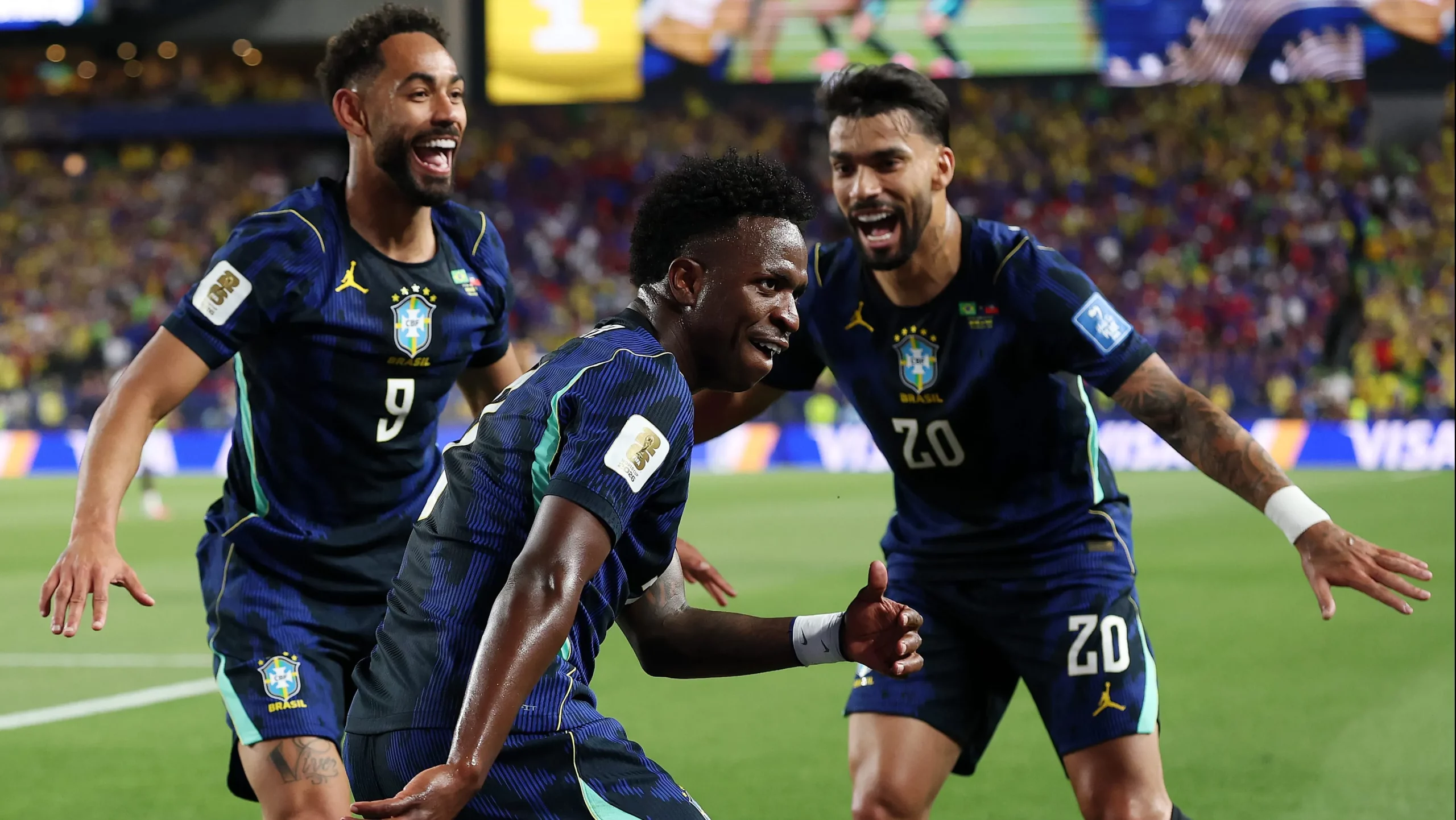 Jogadores comemoram os gols com dancinhas - (Photo by Dan Mullan/Getty Images).