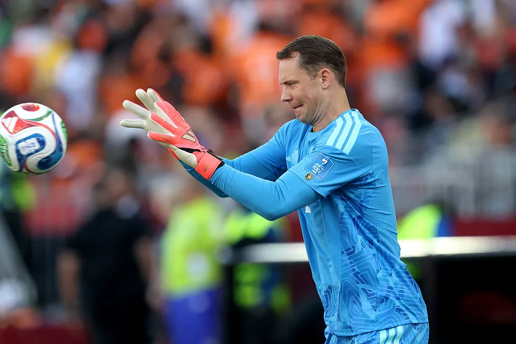 Manuel Neue durante a partida do Grupo E da Copa do Mundo da FIFA 2026 entre Alemanha e Costa do Marfim.  (Photo by Alexander Hassenstein/Getty Images)