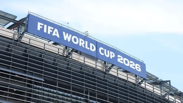 EAST RUTHERFORD, NEW JERSEY - JUNE 25: General view outside New York New Jersey Stadium before the FIFA World Cup 2026 Group E match between Ecuador and Germany on June 25, 2026 in East Rutherford, New Jersey. (Photo by Al Bello/Getty Images)