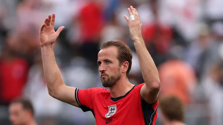 Kane comemorando seu gol diante dos panamenhos
