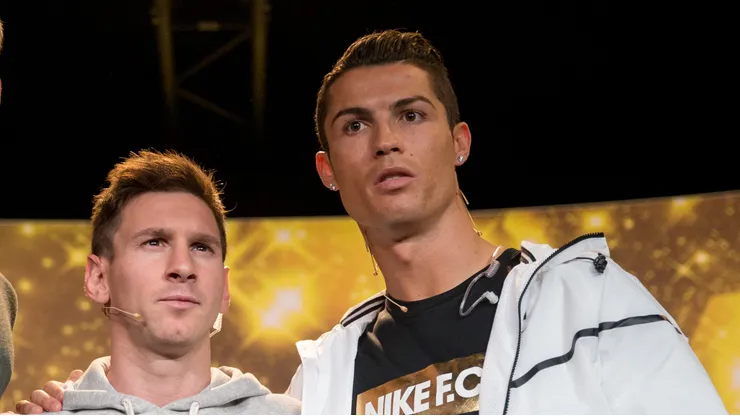Messi e Cristiano Ronaldo dividem opiniões.