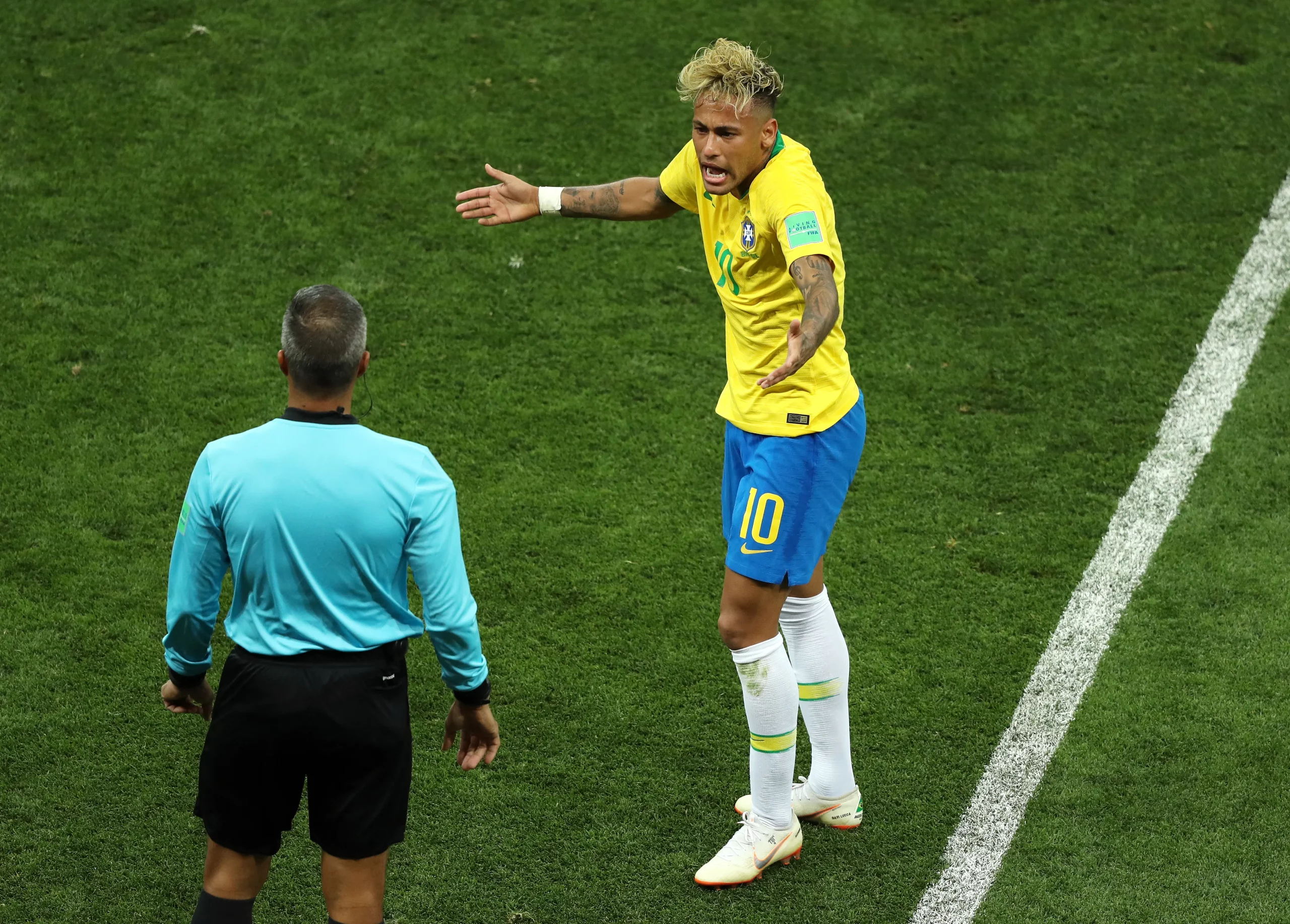 Na Copa de 2018, César Ramos causou ira de Neymar e a Seleção Brasileira em jogo contra a Suíça – Foto: Catherine Ivill/Getty Images