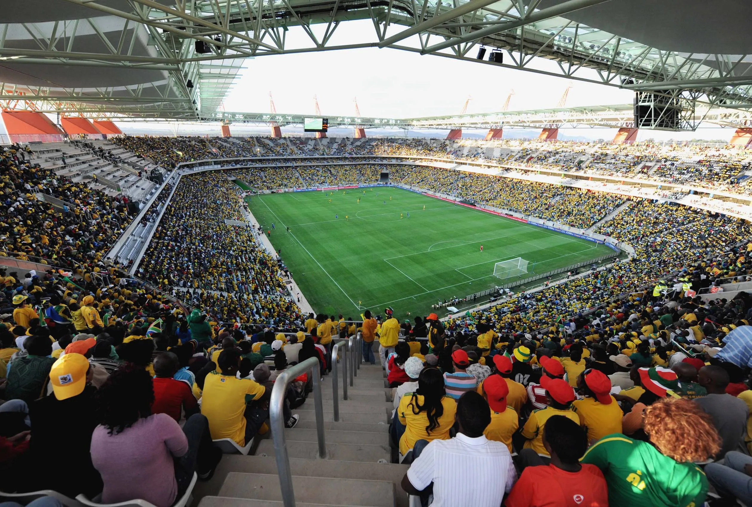 Jogos da primeira fase da Copa do Mundo vão variar na programação ao longo do dia – Foto: Lefty Shivambu/Gallo Images/Getty Images