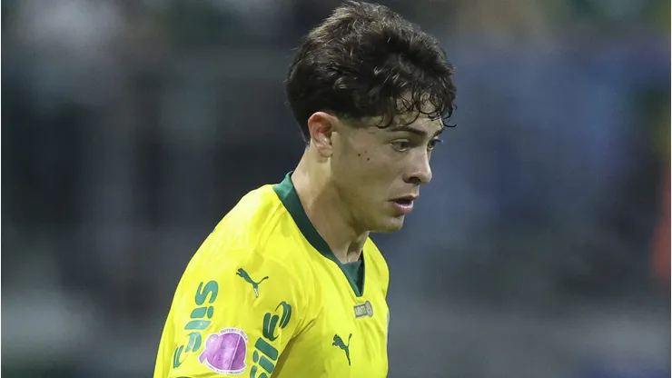 Giay, lateral-direito do Palmeiras e da Seleção Argentina - Foto: Alexandre Schneider/Getty Images