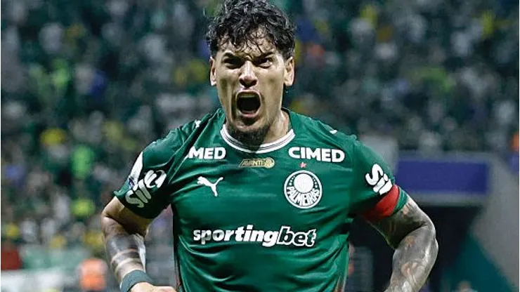 Gustavo Gómez já é um ídolo icônico do Palestra - (Photo by Alexandre Schneider/Getty Images)