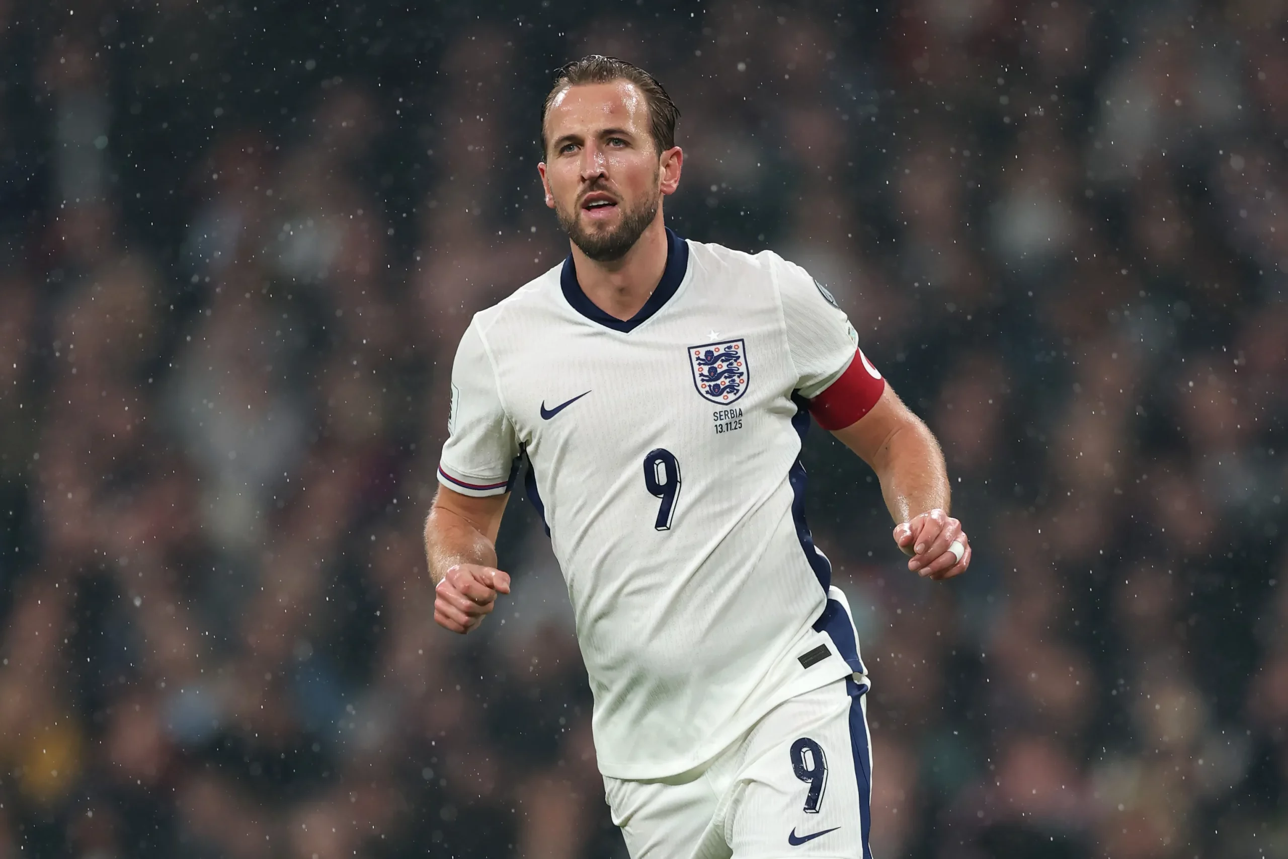 Harry Kane, capitão da Inglaterra. Foto: Justin Setterfield/Getty Images