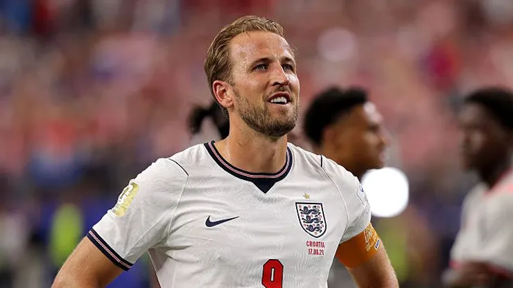 Harry Kane pela Inglaterra. Foto: Katelyn Mulcahy/Getty Images for Rexona