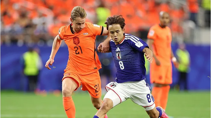 Holanda x Japão. Foto: Charlotte Wilson/Getty Images