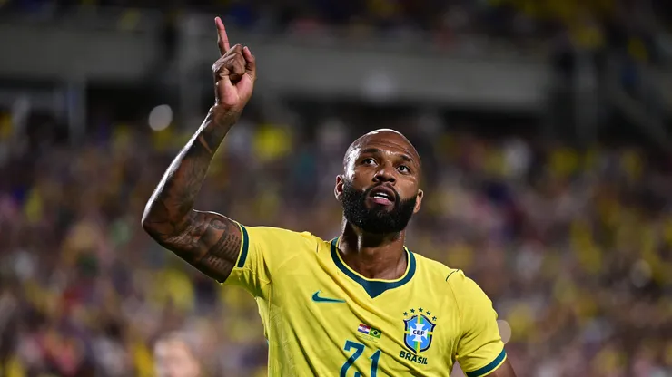 Igor Thiago foi uma das surpresas no jogo. Photo by Julio Aguilar/Getty Images