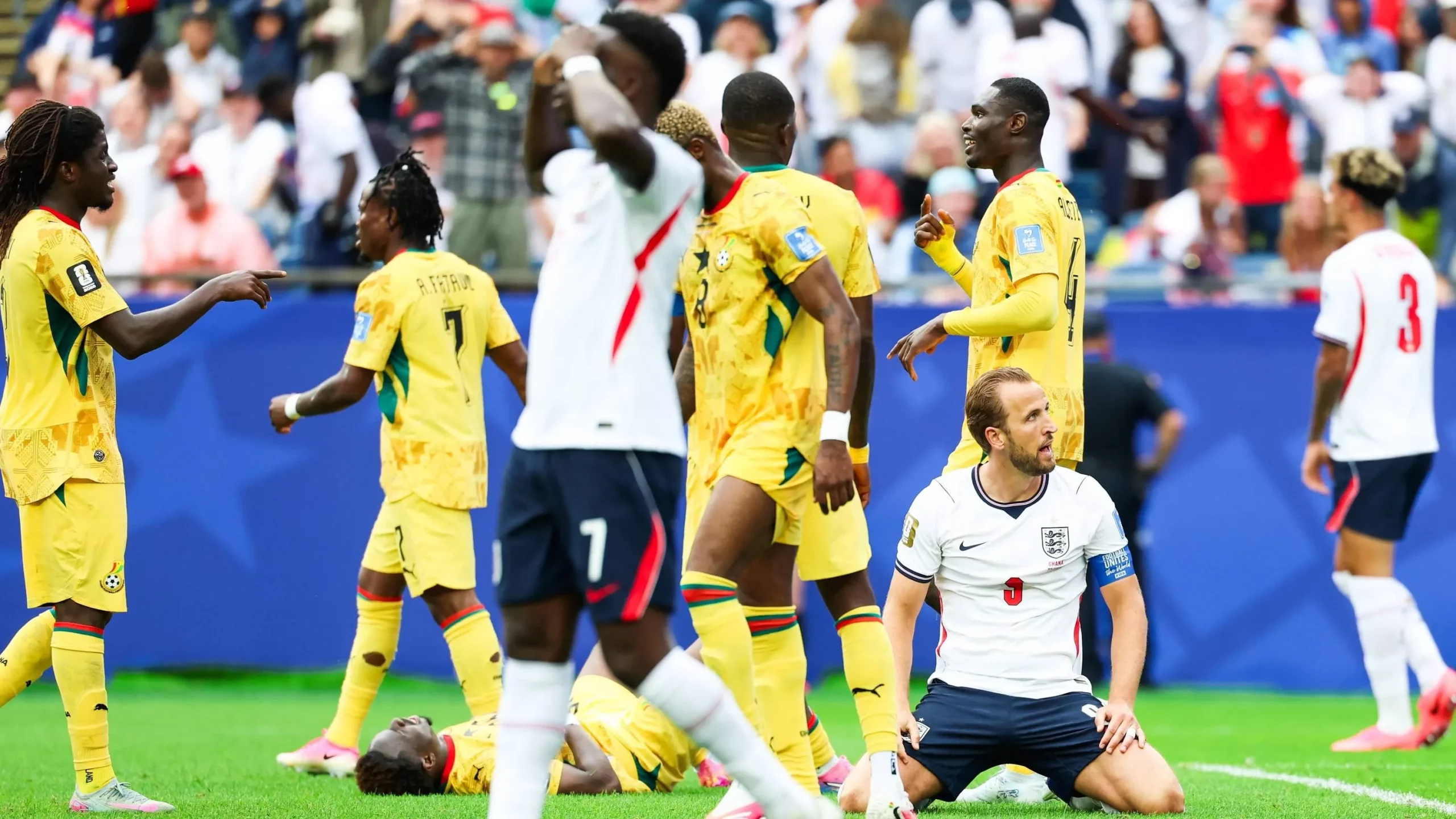 Inglaterra X Gana. Foto: William Volcov/IMAGO/Brazil Photo
