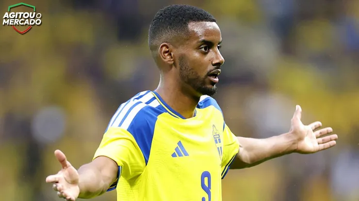 Isak pela Suécia. Foto: Foto: Linnea Rheborg/Getty Images