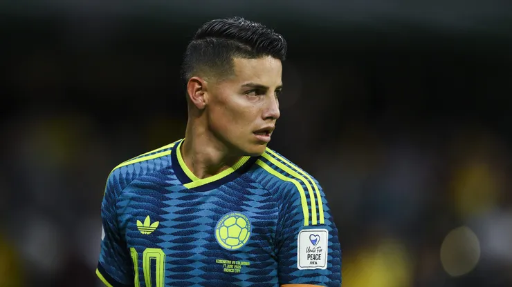 James se destacou na estreia na Copa de 2026. Photo by David Ramos/Getty Images