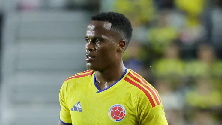 Jhon Arias, meia do Palmeiras e da Seleção Colombiana - Foto: Leonardo Fernandez/Getty Images