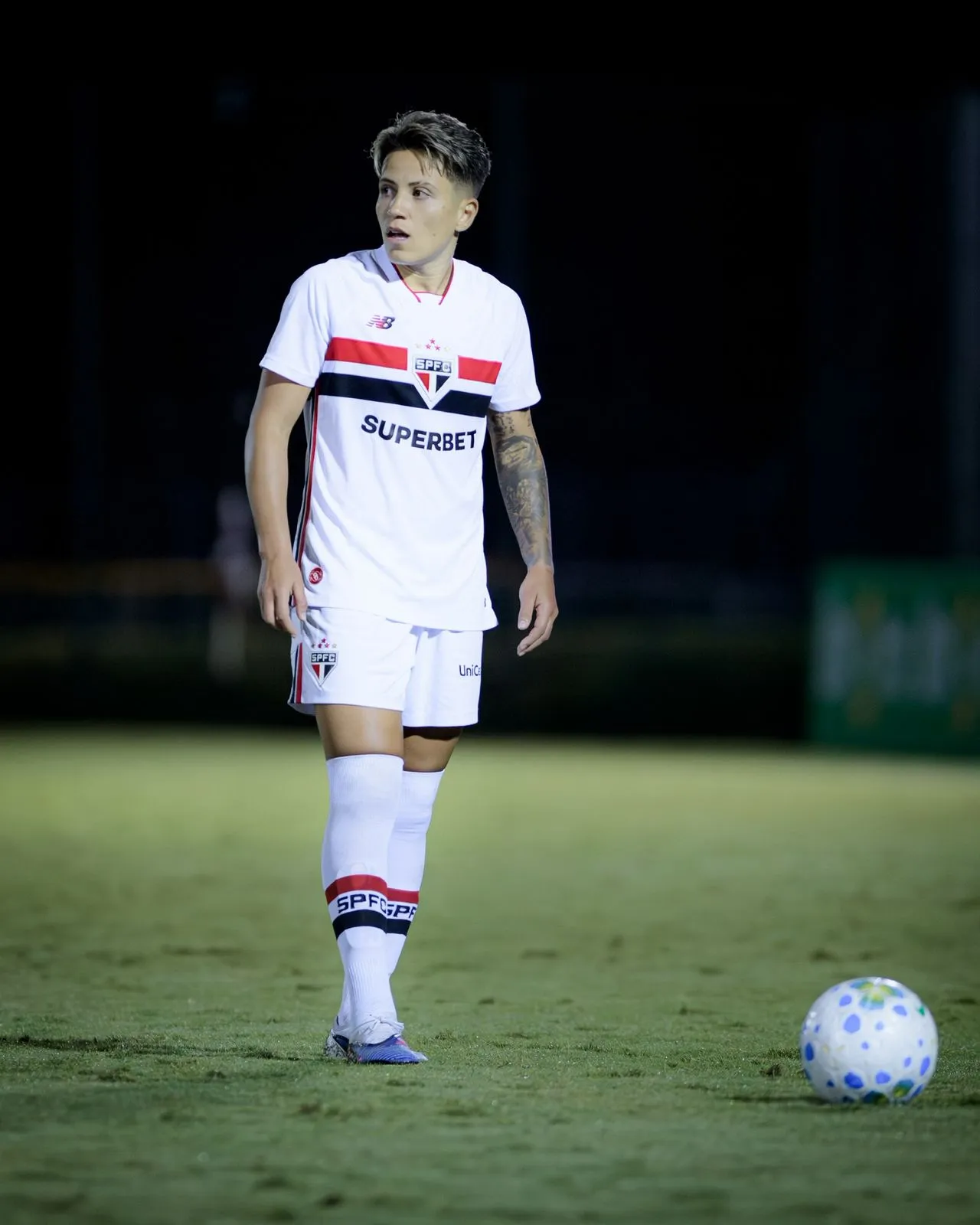 Jogadora do São Paulo, Bia Menezes. Foto: Vinicius Gois