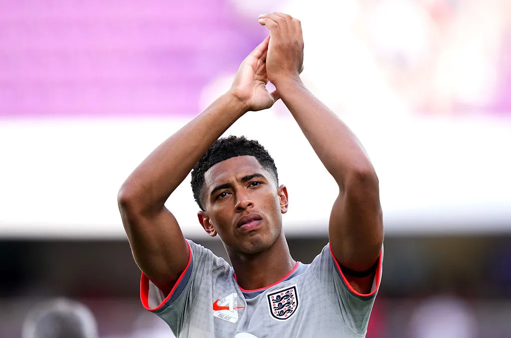Jude Bellingham é a aposta da Inglaterra. Foto: Rich Storry/Getty Images