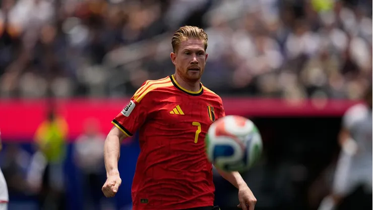 Kevin De Bruyne, da Bélgica | Crédito: Associated Press / Alamy Stock Photo