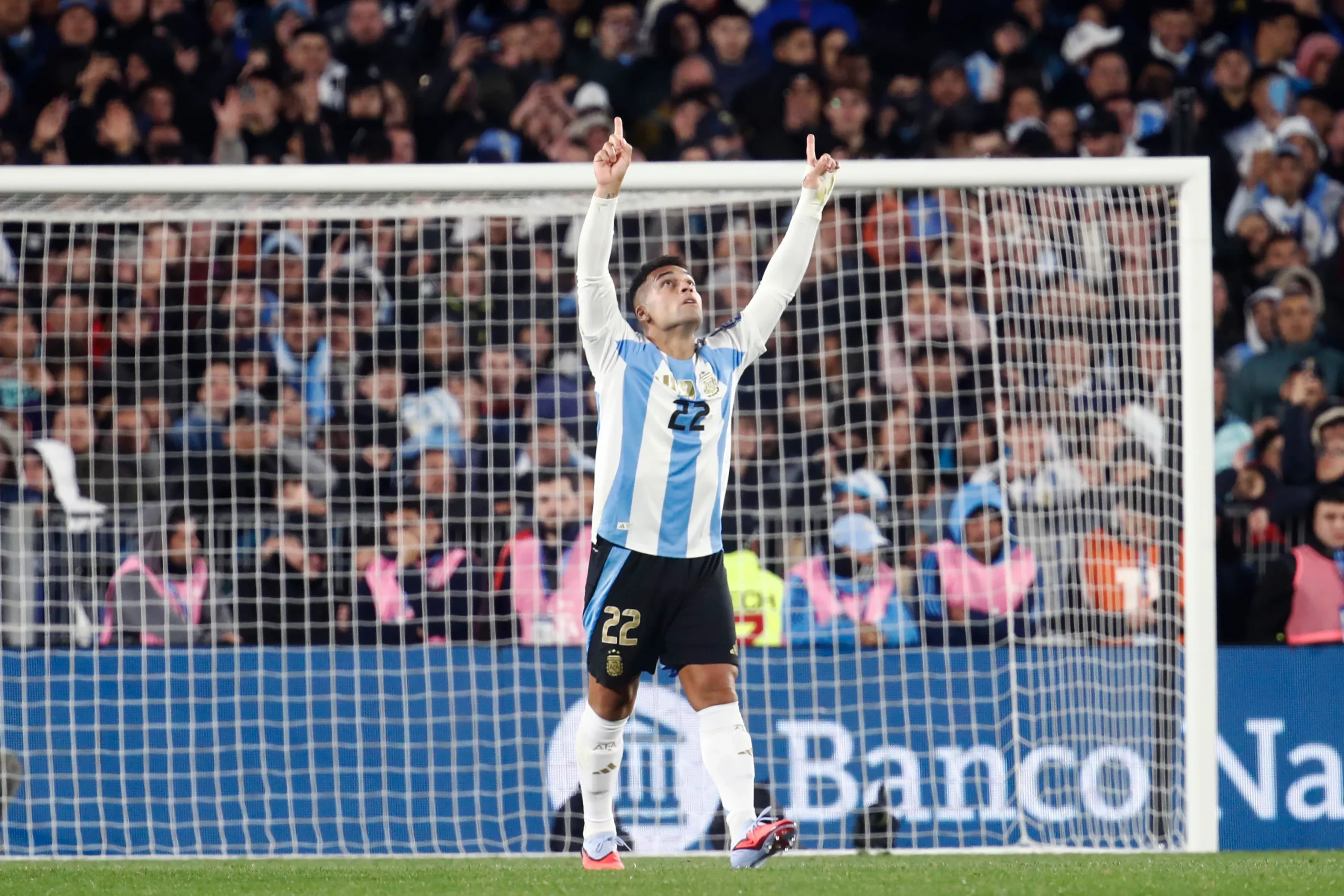 Lautaro Martínez. Foto: Marcos Brindicci/Getty Images