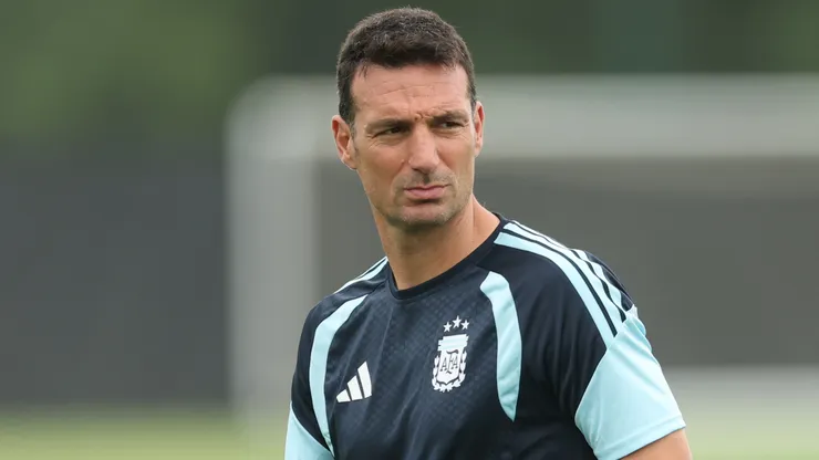Lionel Scaloni deve preservar o time titular contra a Jordânia - Foto: Richard Pelham/Getty Images
