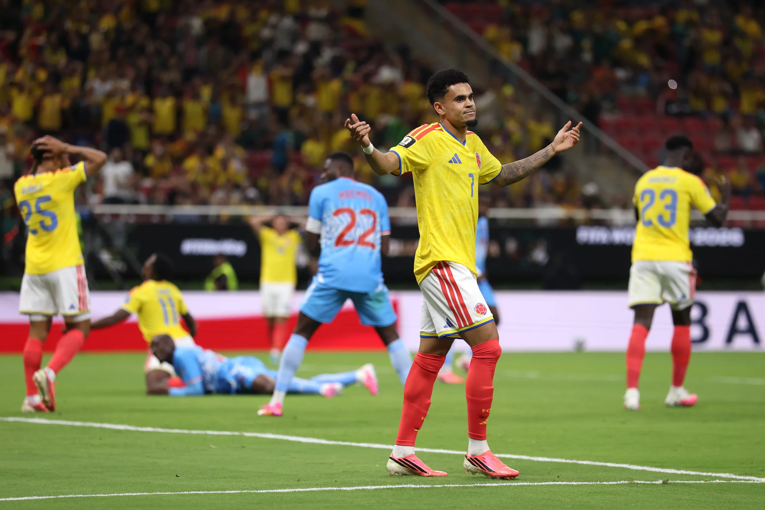 Atacante teve uma chance muito boa no 2° tempo. Photo by Carl Recine/Getty Images