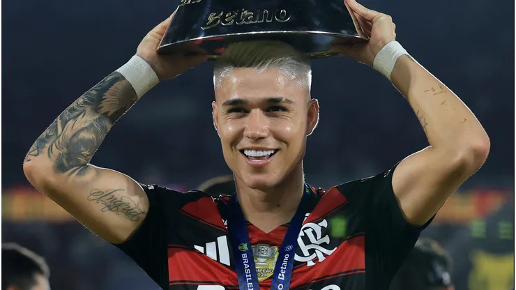 Luiz Araújo, do Flamengo. Foto: Buda Mendes/Getty Images