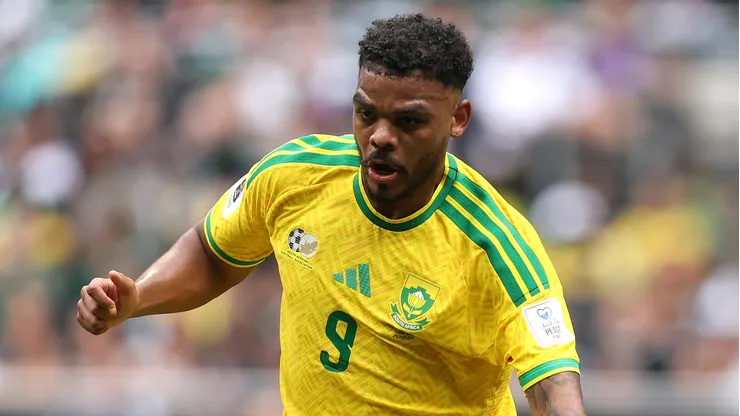 Lyle Foster deve ser titular no ataque da África do Sul. Foto: Luke Hales/Getty Images