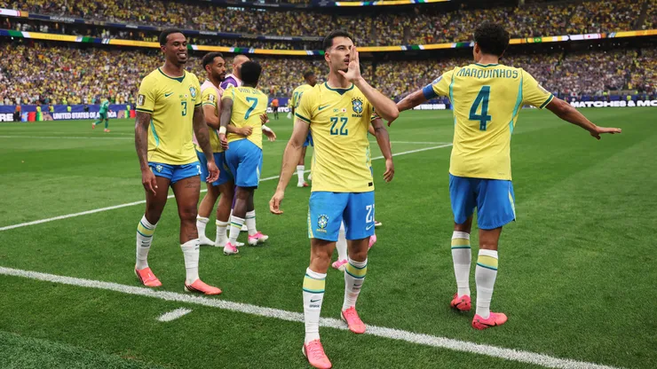 Martinelli marcou o gol da vitória contra o Japão - Foto: Lars Baron/Getty Images