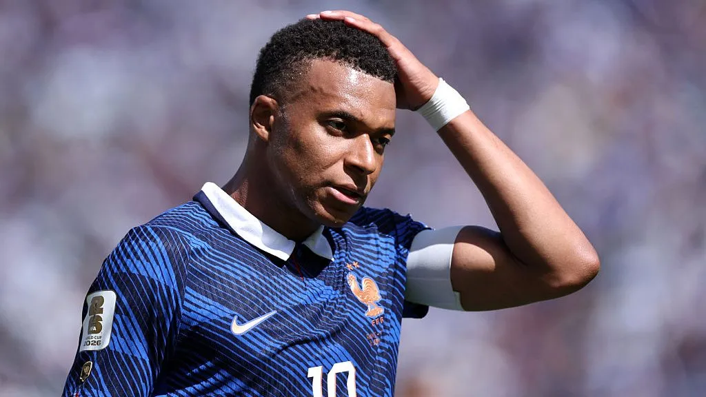 Mbappé brilhou, mas para Henry, o “motor” da França é Olise – (Photo by Kevin C. Cox/Getty Images)