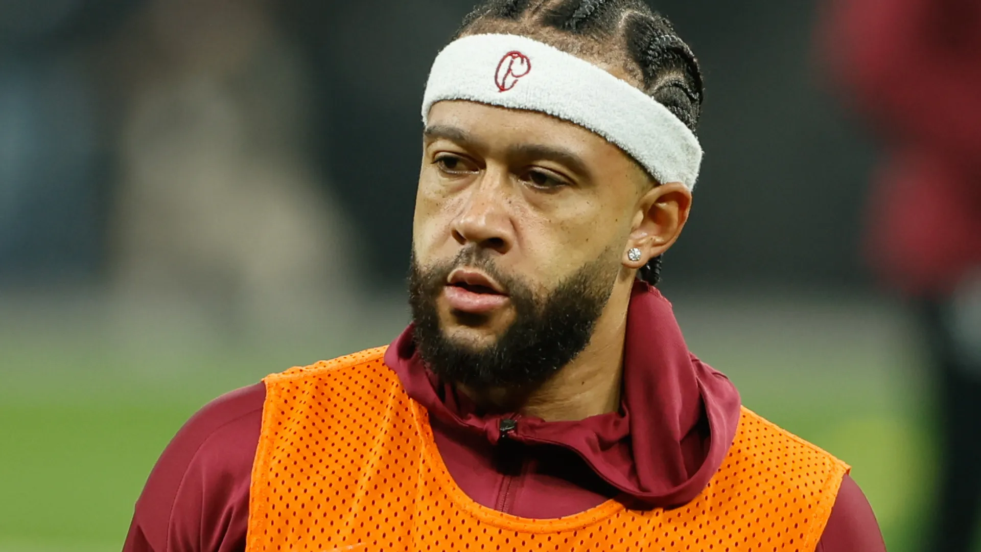 Memphis Depay tem contrato até o fim de julho com o Corinthians – Foto: Joisel Amaral/AGIF