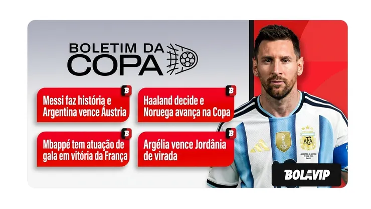 Messi, atacante da Seleção Argentina