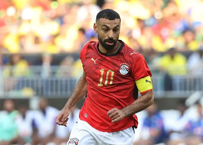 Mohamed Salah, capitão do Egito. Foto: Kirk Irwin/Getty Images