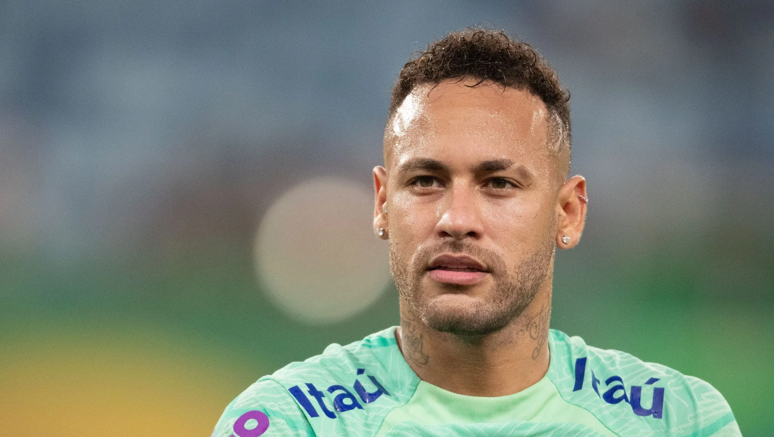 Foto: Gil Gomes/AGIF – Ney Jr. durante treino da Seleção Brasileira.
