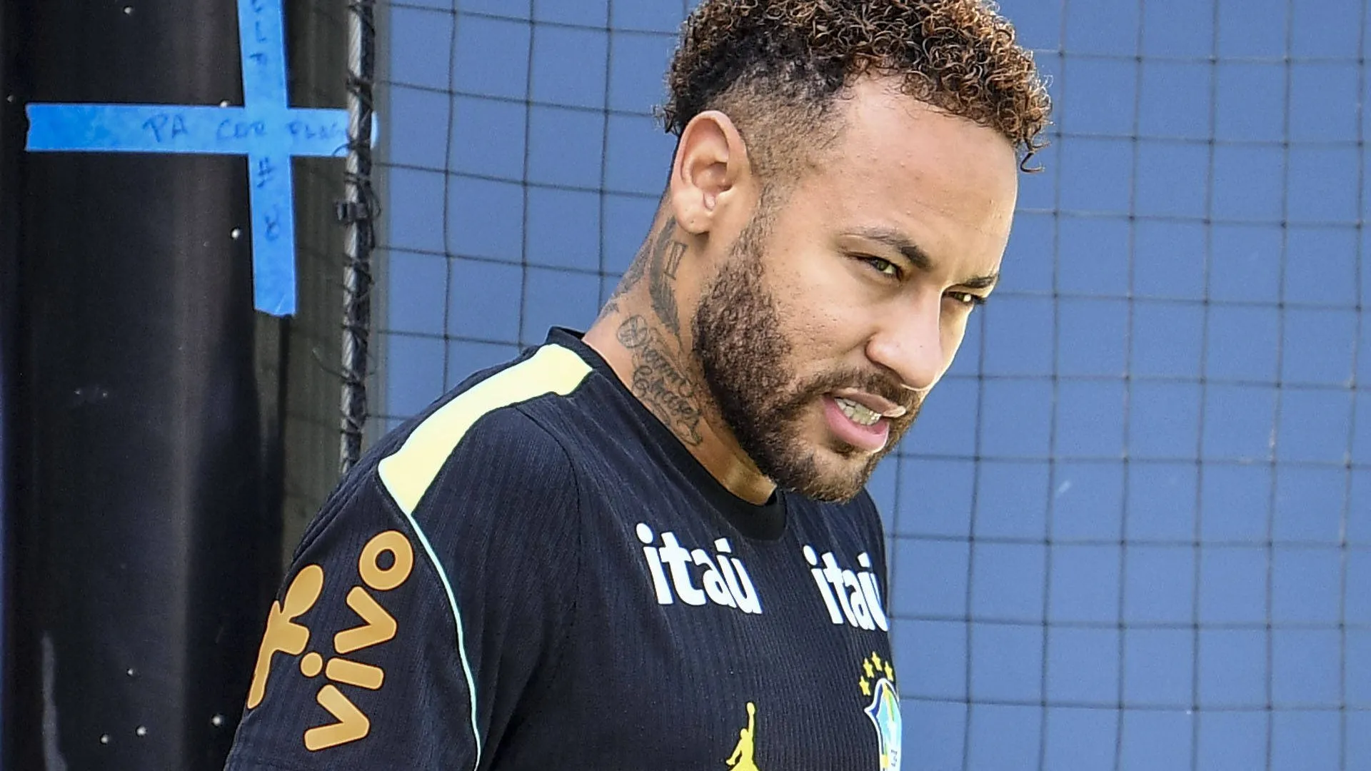 Neymar no treino – Foto:  IMAGO / Sports Press Photo