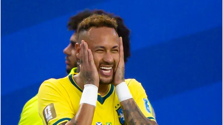 Neymar Jr jogador do Brasil durante partida contra o Escocia no estadio Miami pelo campeonato Copa Do Mundo 2026. Foto: Rodolfo Buhrer/AGIF