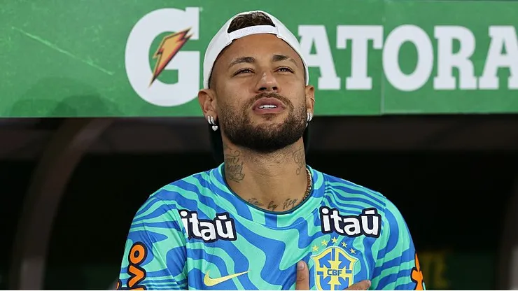 Neymar pelo Brasil. Foto: Wagner Meier/Getty Images
