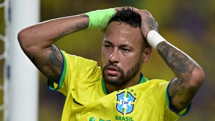 Retorno de Neymar ainda é incógnita na Seleção - (Photo by Pedro Vilela/Getty Images)