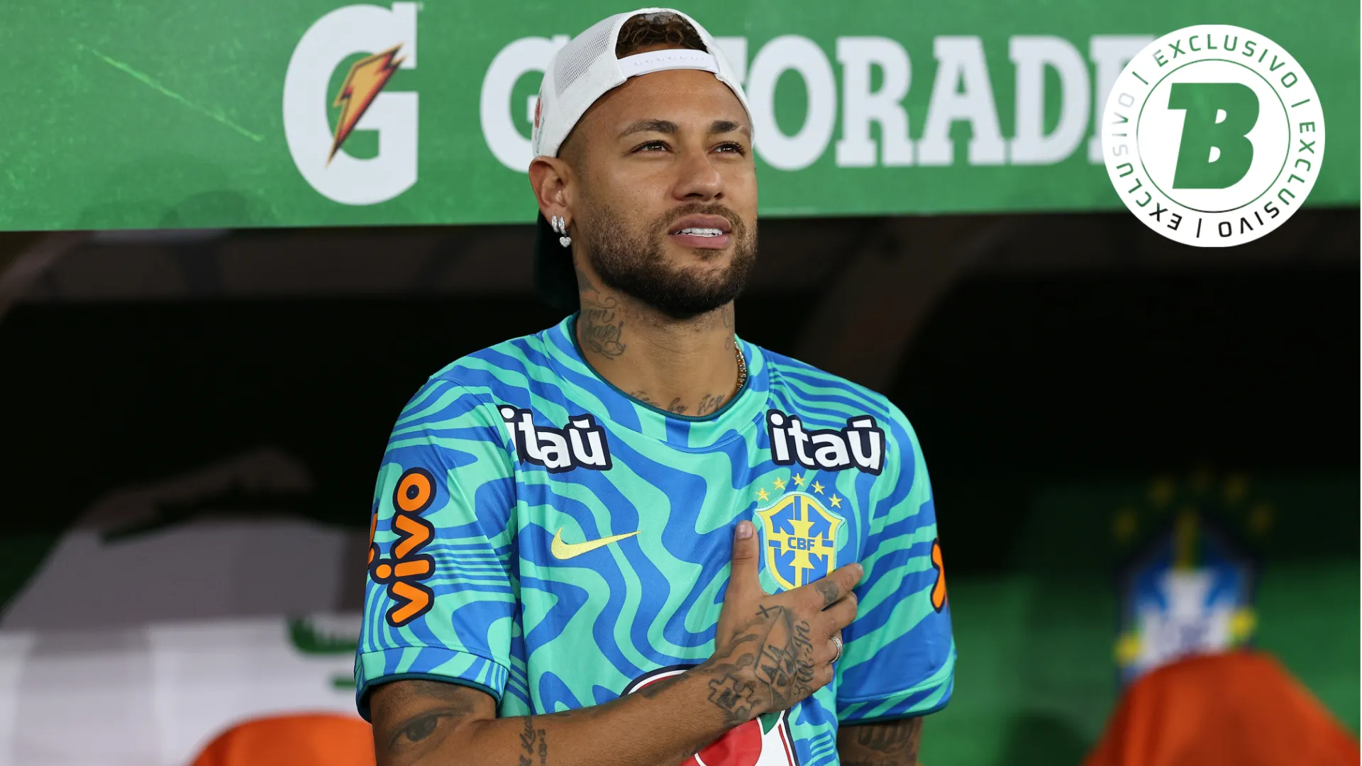 Neymar durante o amistoso entre Brasil x Panamá. Foto: Wagner Meier/Getty Images