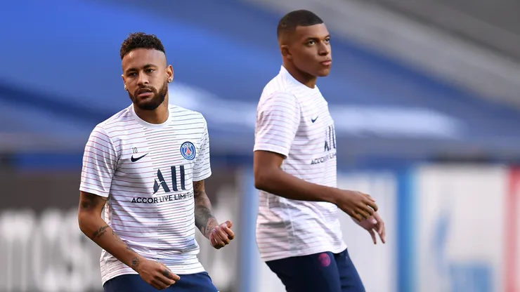 Neymar e Mbappé protagonizaram polêmicas no PSG - Foto: David Ramos/Getty Images