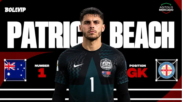 Patrick Beach brilhou pela Austráia contra a Turquia - Foto gerada por inteligência artificial - Bolavip Brasil