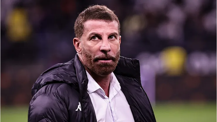 Pedrinho presidente do Vasco durante partida contra o Corinthians no estadio Arena Corinthians pelo campeonato Copa Do Brasil 2025