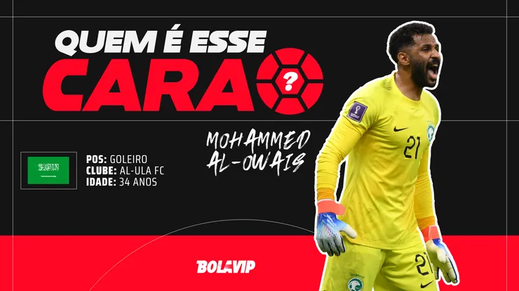 Al-Owais pela seleção da Arábia Saudita. Foto: Justin Setterfield/Getty Images