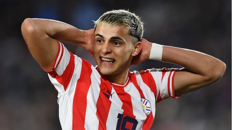 Ramón Sosa é um dos paraguaios palestrinos na Copa do Mundo (Photo by Marcelo Endelli/Getty Images)