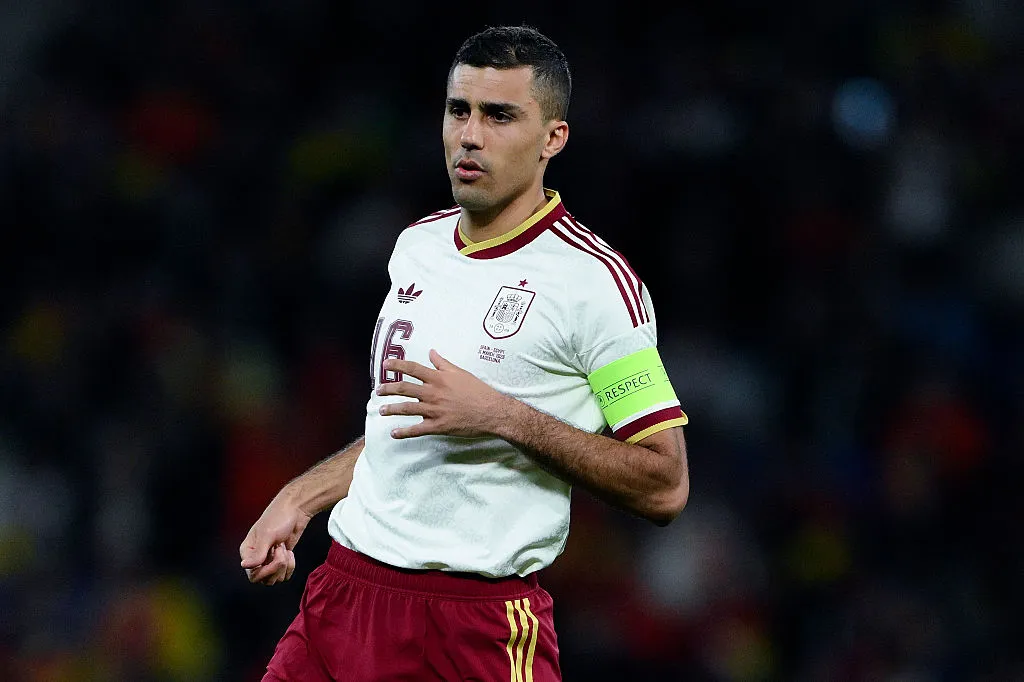 Rodri, capitão da Espanha. Foto: David Ramos/Getty Images