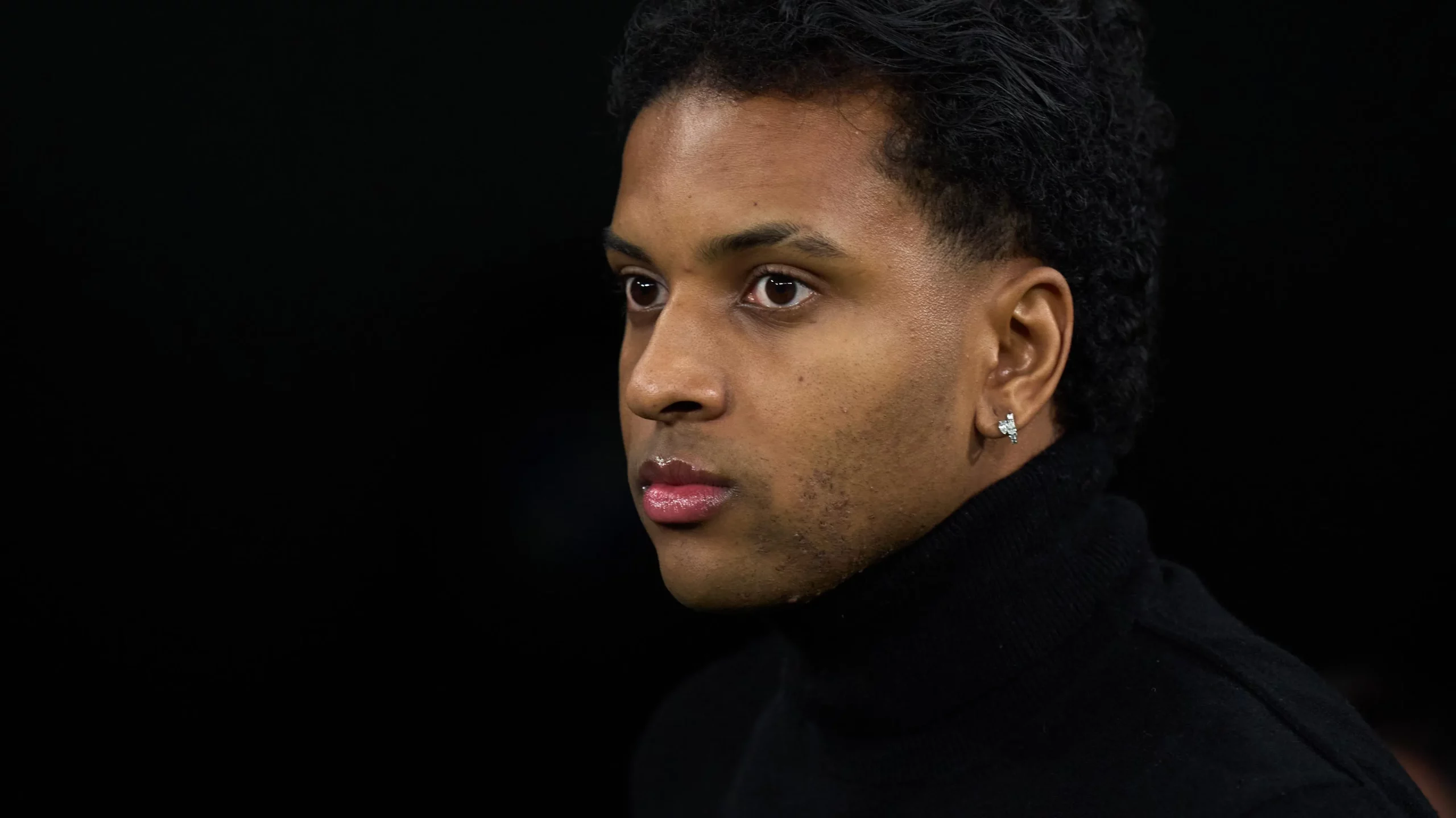 Rodrygo, hoje no Real Madrid, foi descoberto por trabalho de Gino Matos na base santista – Foto: Angel Martinez/Getty Images